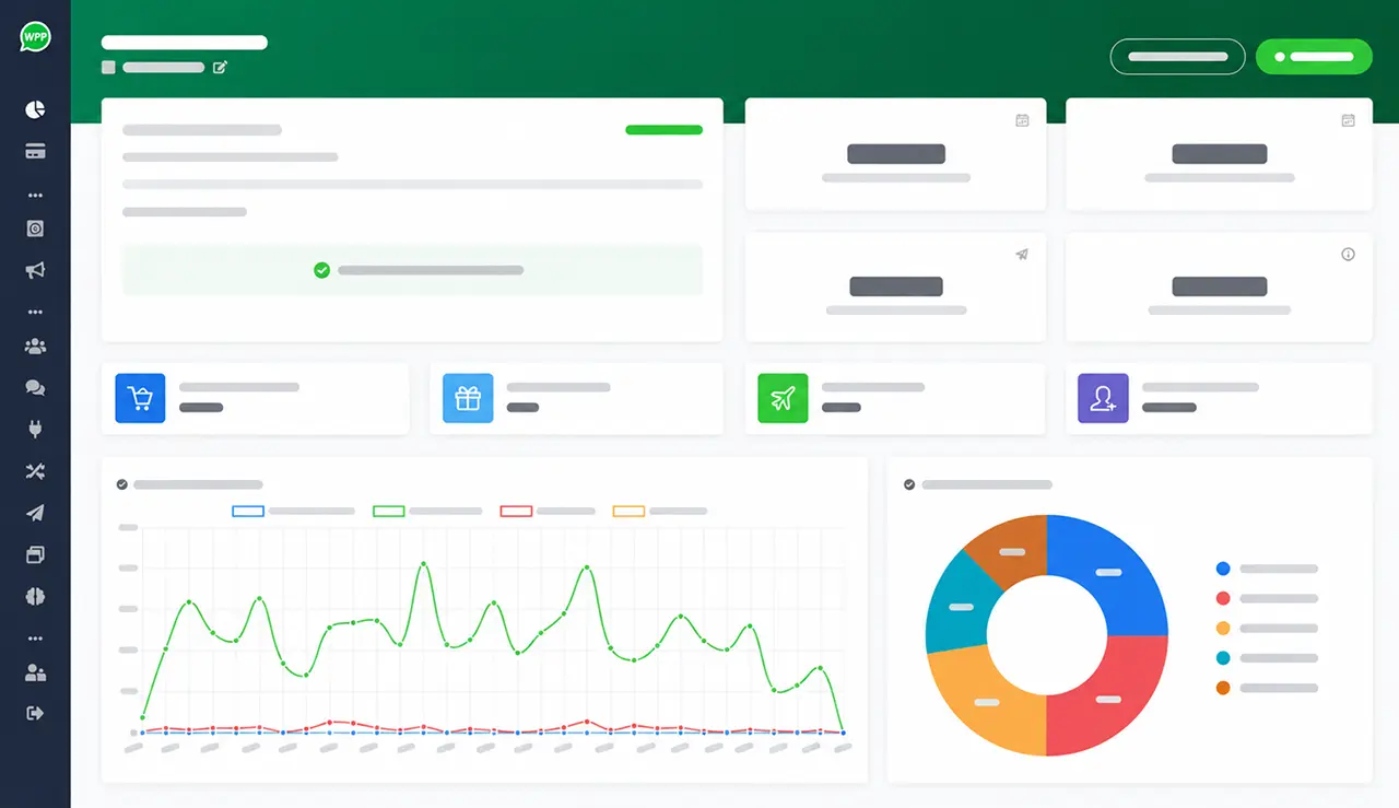 Dashboard di metriche e automazioni di WPP Marketing